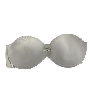 Victoria Secret White Strapless Bra 34B